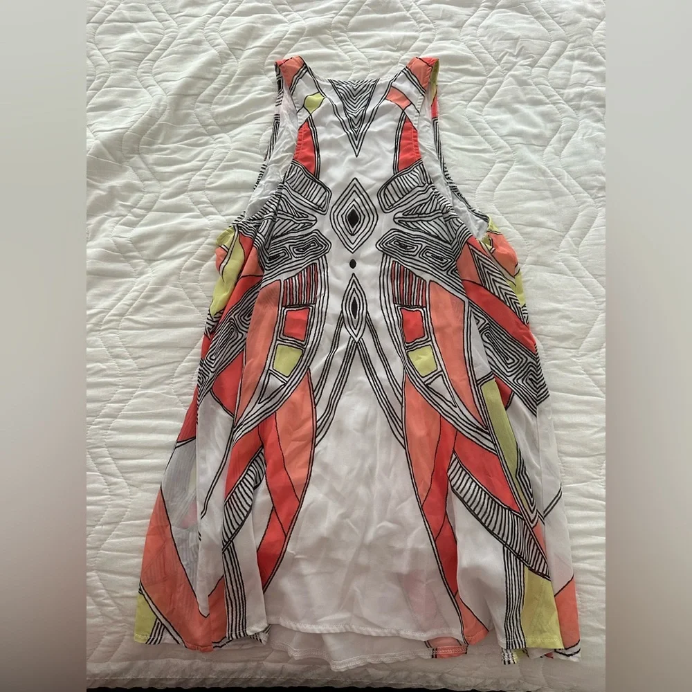Multiprint Color Dress - Picture 1 of 3